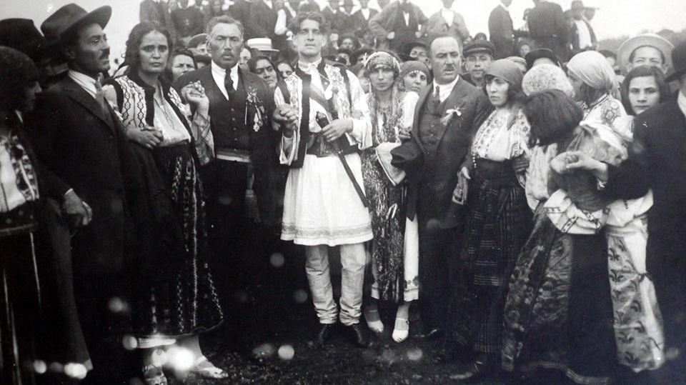 Căpitanul Corneliu Zelea Codreanu la nunta sa de la Focşani din 14 iunie 1925