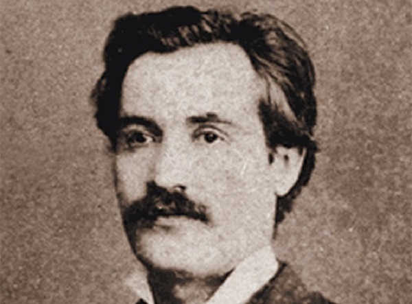 Mihai Eminescu - 1878 - Fotografia Societatea Junimea - Photography Studio Ro