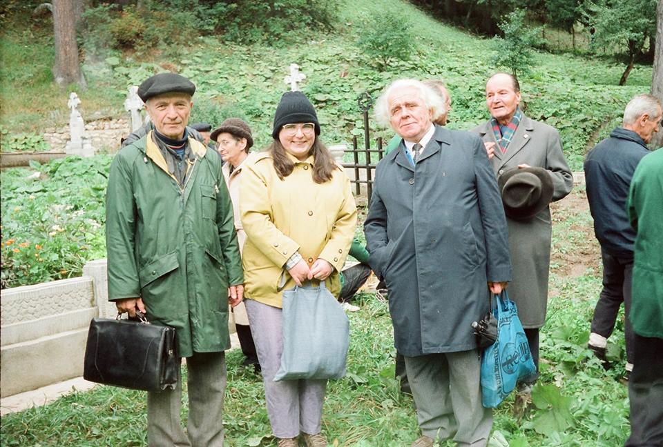Mircea Motei, Prof Bucescu, Dna Mary Constantinescu, Costica Totea, Mircea Nicolaeu, Jenica Popescu la Predeal